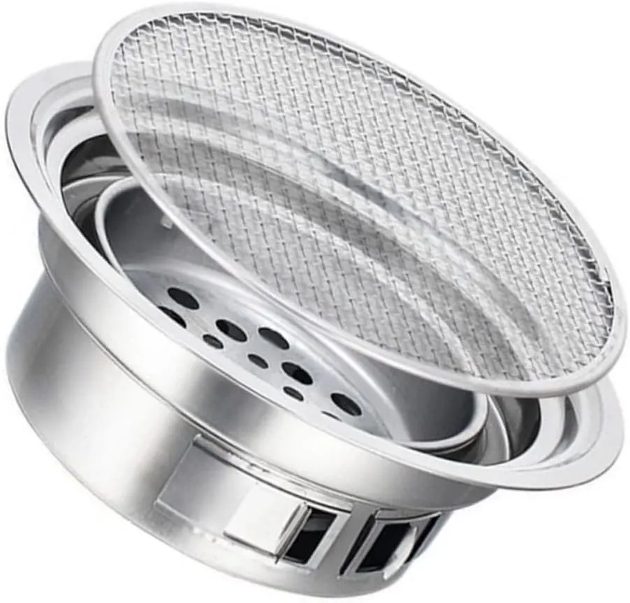 SUPVOX Outdoor Cooking Essentials Stainless Steel Barbecue Stove Easy to Carry