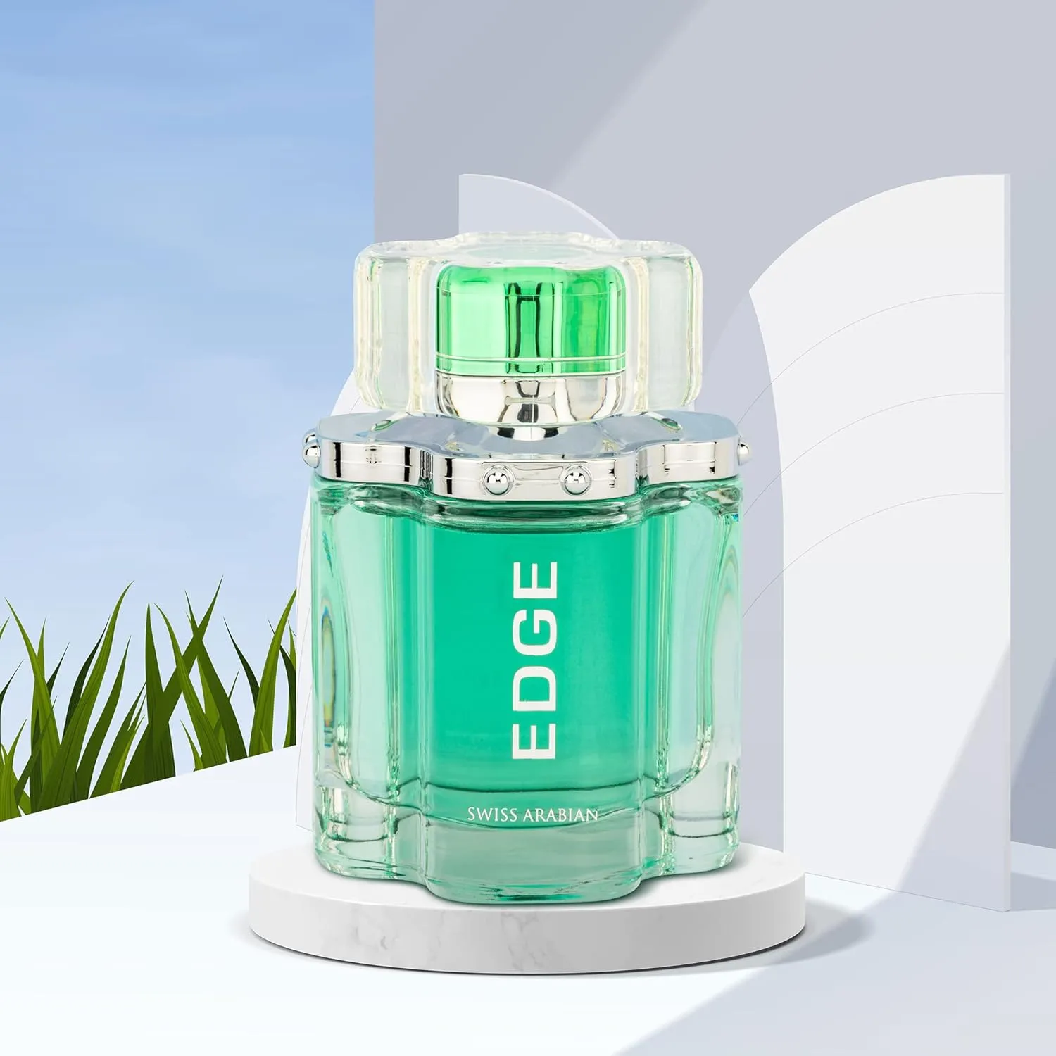 Swiss Arabian EDGE - Luxury Products From Dubai - Long Lasting, Addictive Personal EDP Spray Fragrance - Seductive Signature Aroma - 3.4 oz