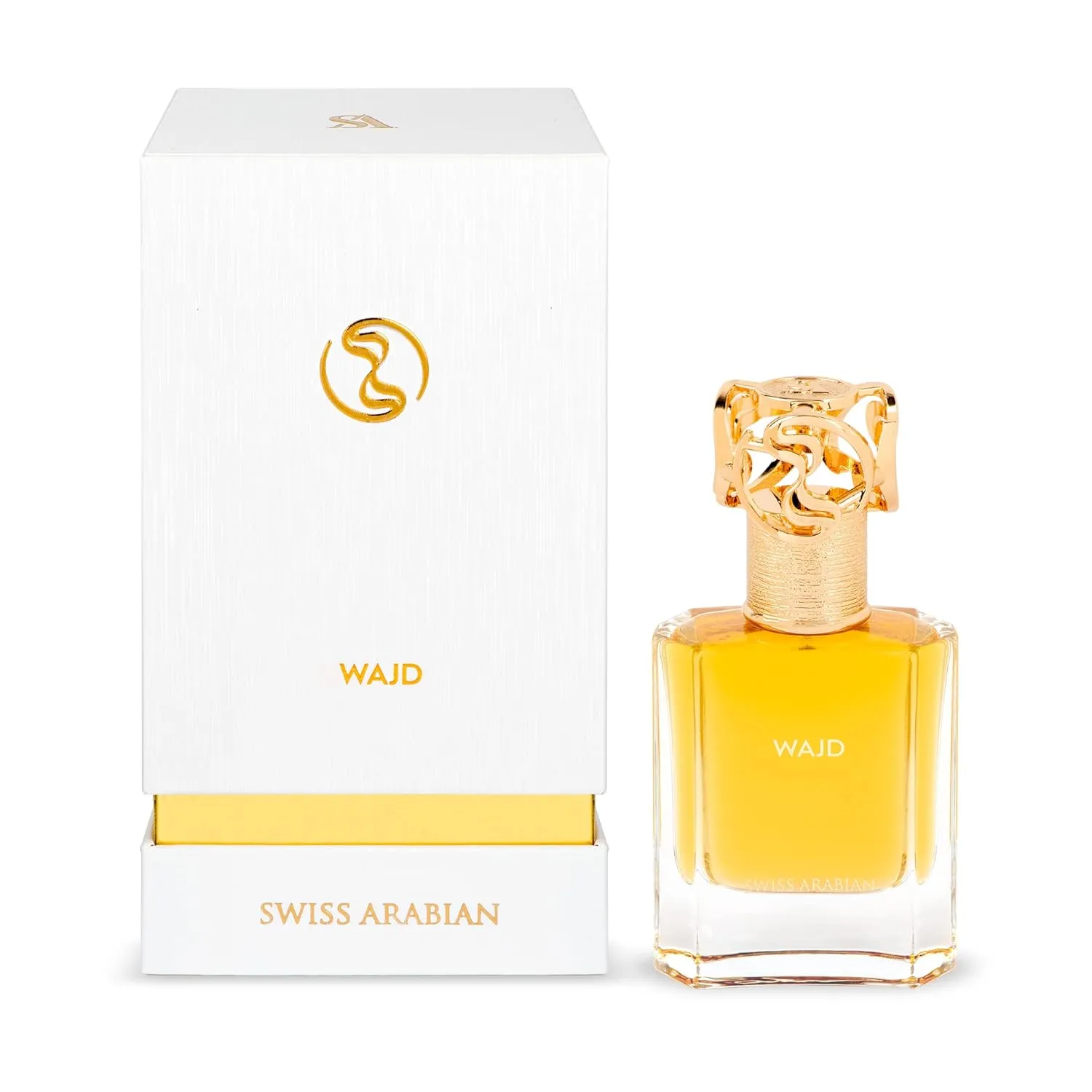 Swiss Arabian Wajd - Luxury Products From Dubai - Long Lasting, Addictive Personal EDP Spray Fragrance - Seductive Signature Aroma - 1.7 Oz