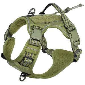 Tactical Dog Harness – Reflective & Adjustable Gear