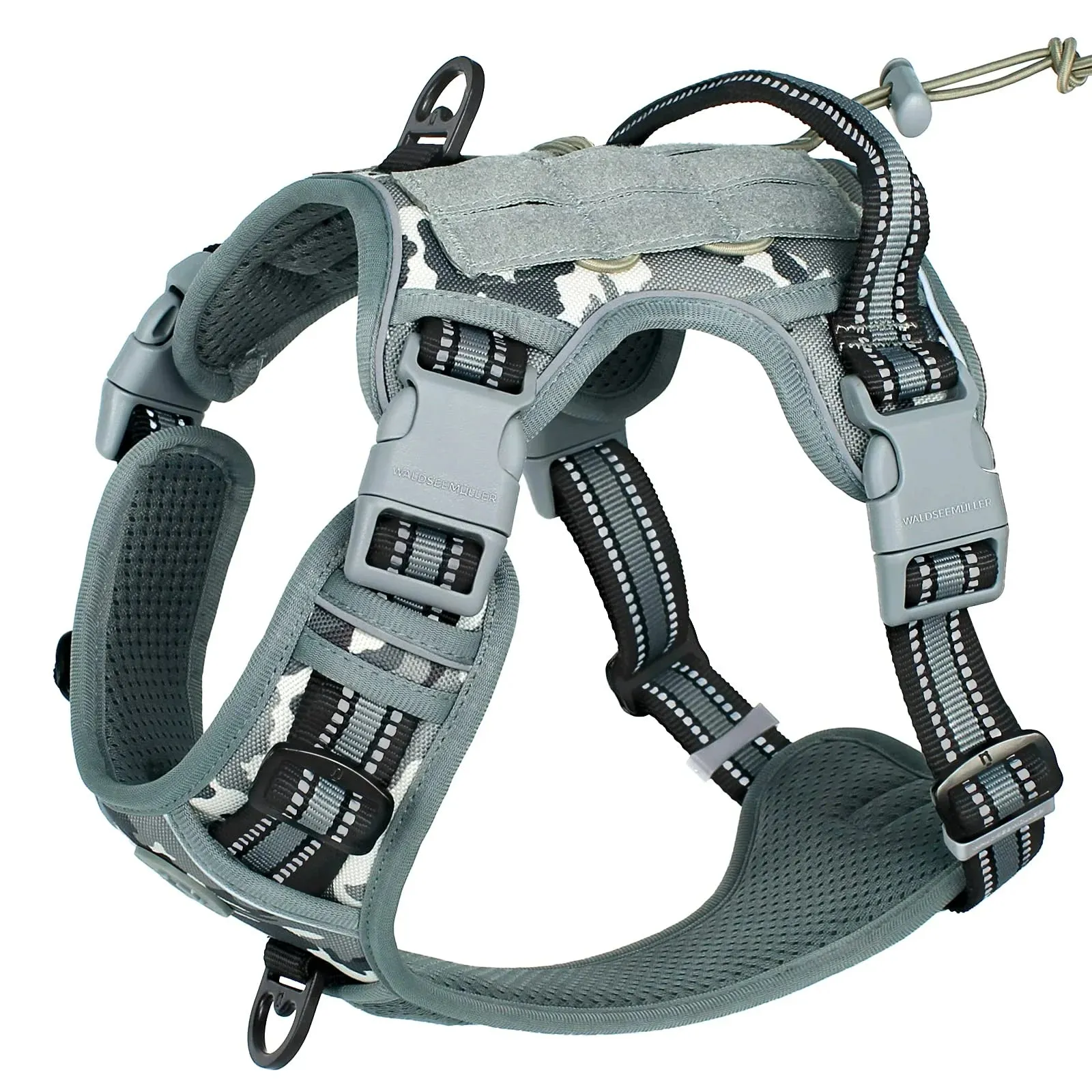 Tactical Dog Harness – Reflective & Adjustable Gear