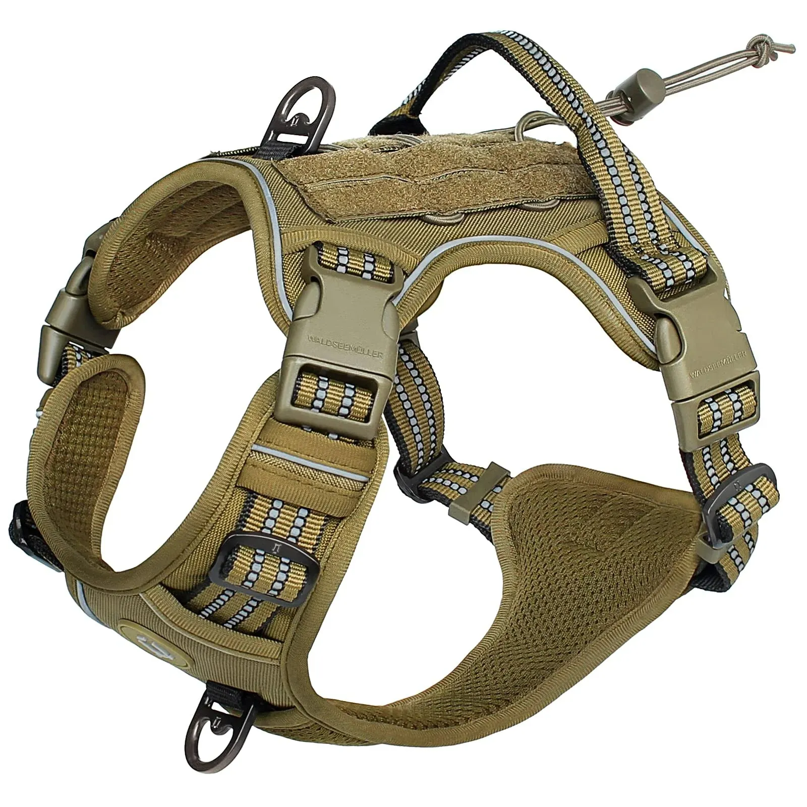 Tactical Dog Harness – Reflective & Adjustable Gear