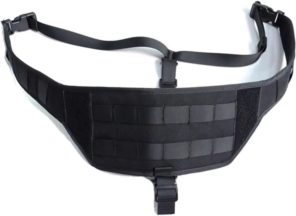 Tactical MOLLE Chest Platform Universal Chest Mounting Harness Adjustable Concealed Carry Fit Left & Right Shoulder