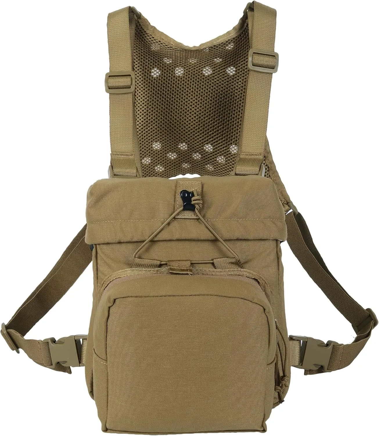 Tactical Universal Binocular Case, Binocular Harness Chest Pack with Durable, Lightweight Binocular Harness