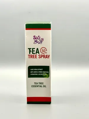 Tea Tree Oil Spray - Natural Antiseptic & Disinfectant | Refreshing Aromatherapy Mist for Skin, Surfaces & Fabrics | Fights Acne, Odors, and Insects | 100% Pure & Organic