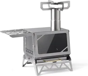 Tent Wood Burning Stoves Camping Stove,Tent Stove,Wood Stove, Portable Foldable Stove