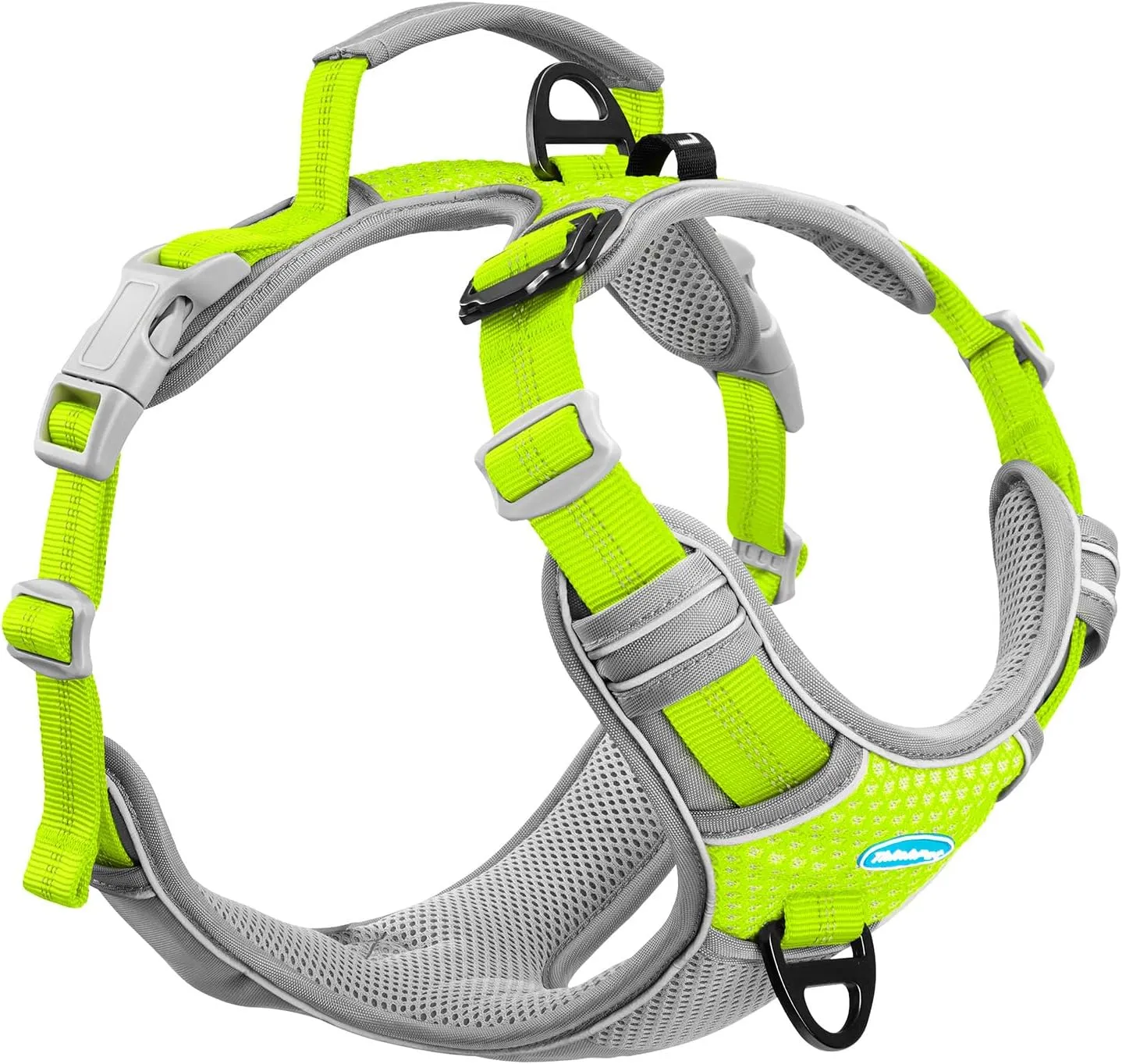 ThinkPet No Pull Harness Breathable Sport Vest with Handle-Dog Harnesses Reflective Adjustable for Medium Large Dogs