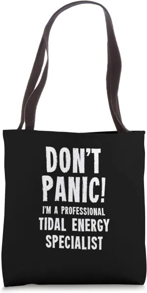 Tidal Energy Specialist Tote Bag