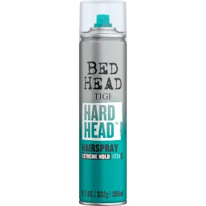 TIGI Bed Head Hard TM Hairspray for Extra Strong Hold 11.7 oz (Pack of 4)