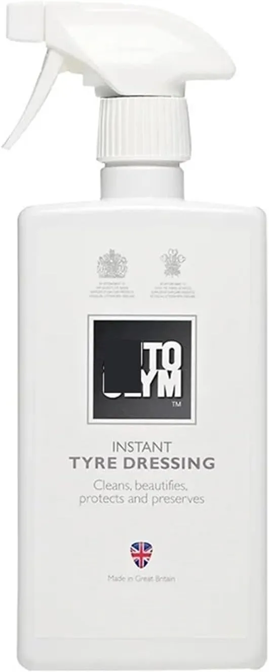 Tire Polish Care Agent Can Be Wet Coated With Water-based Natural Matte Dustproof Tire Wax - Compatible With Crown - Compatible With AUTOGLYM(500ML)