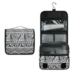 Toiletry Bag African Primitive Art Hanging Travel Toiletry Bag Dopp Kit Shaving Bag Toiletry Organizer Makeup Cosmetic Bag For Women Men