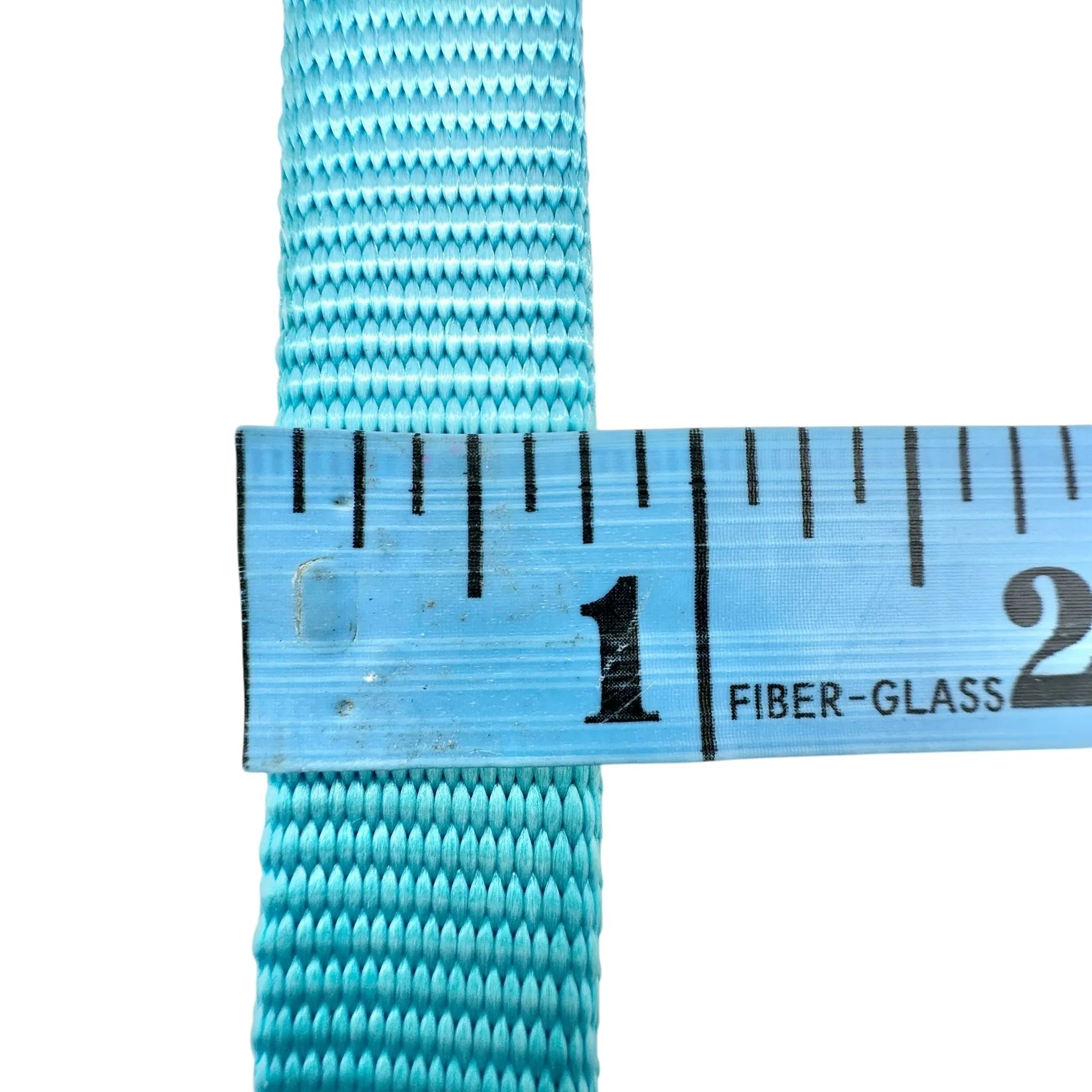 Top Paw Adjustable Dog Harness Aquamarine Nylon Strap With Quick-Release Buckles