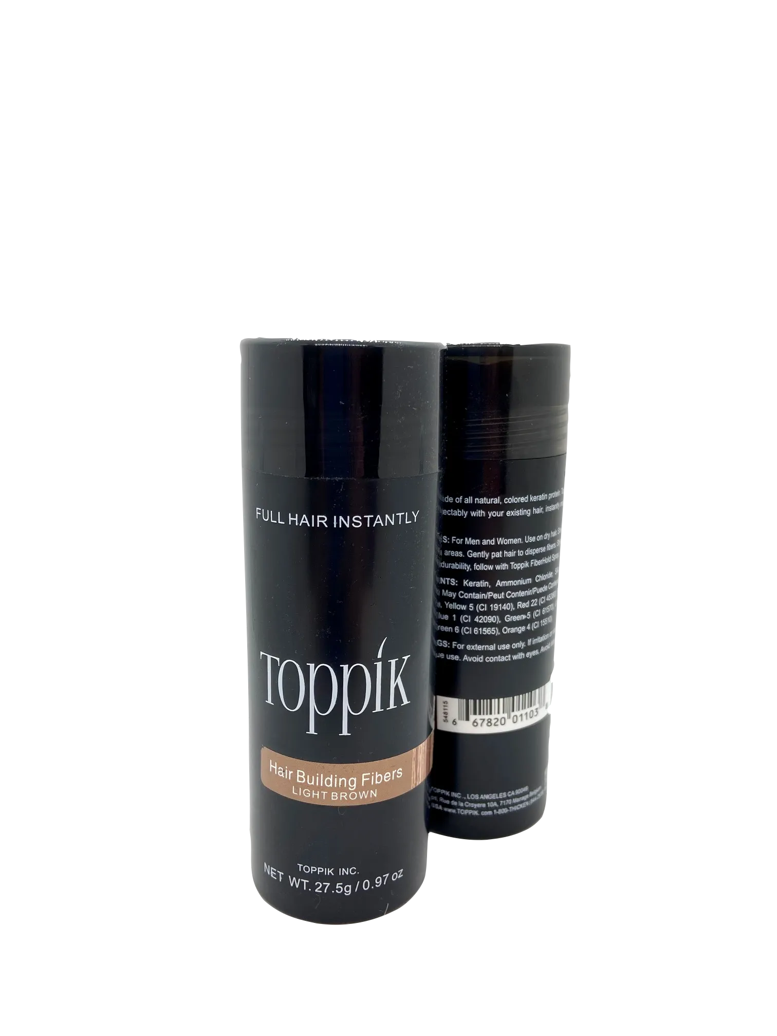 Toppik Hair Building Fibers Light Brown 12 g