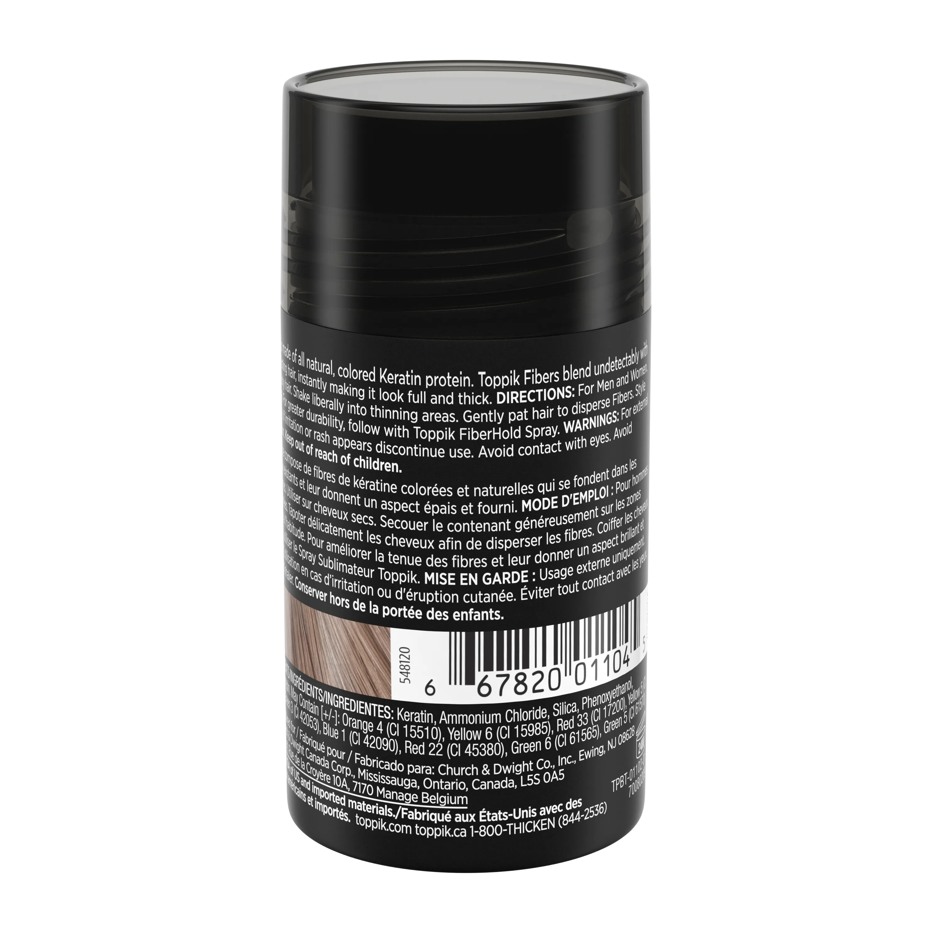 Toppik Hair Building Fibers Light Brown 12 g