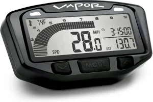 Trail Tech 752-121 Vapor Digital Speedometer Tachometer Gauge Kit, 1986-2016 Kawasaki Honda KFX TRX 250 450 700
