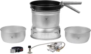 TRANGIA 27-3 UL Stove Kit with Gas Burner, Black