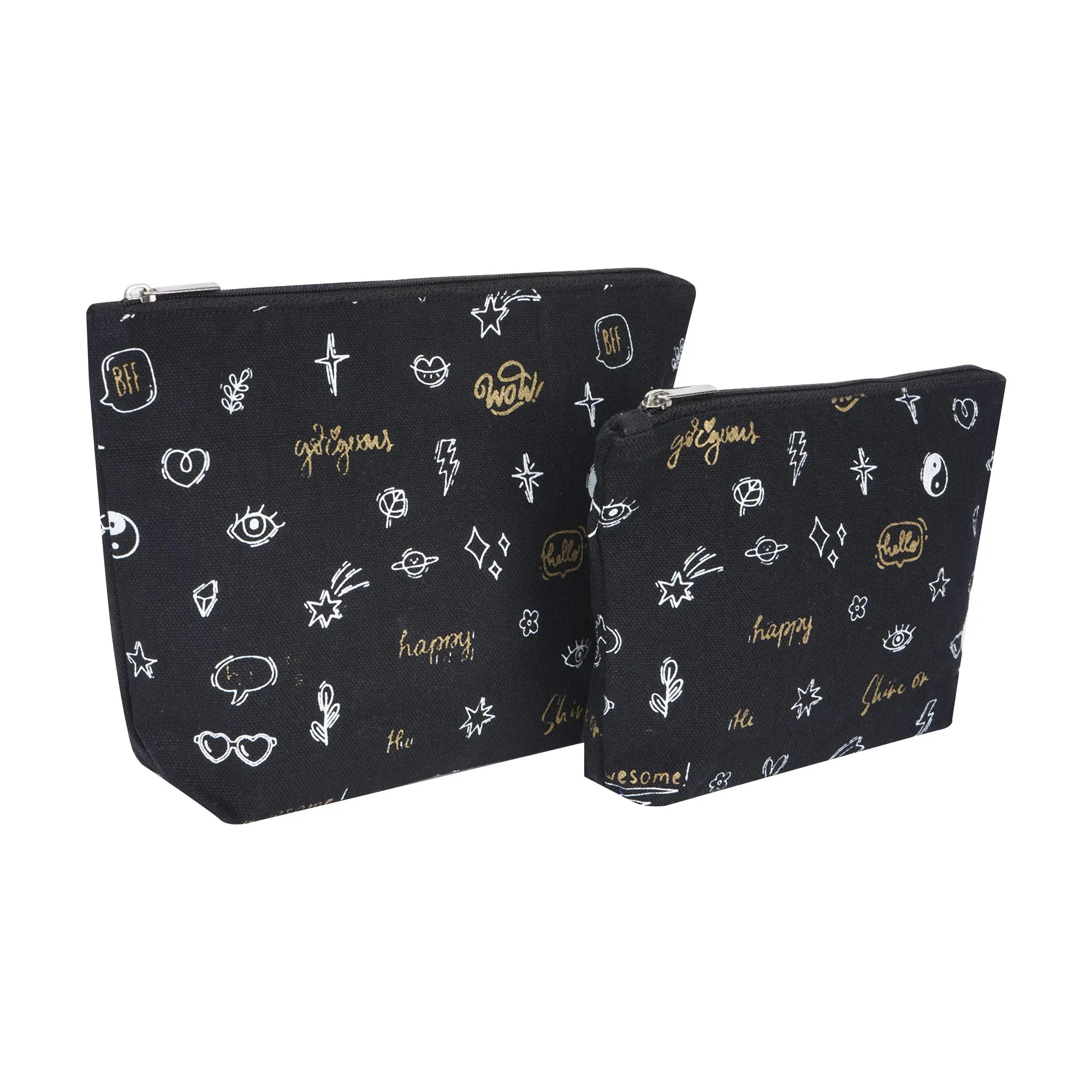 Travel Buddy - Happy Doodle (Set of 2)