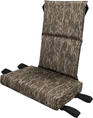 Tree Stand Seat Replacement, Adjustable Treestand Seats for Hunting, Oxford Cloth Waterproof Tree Stand Cushion with Backrest, Portable Stadium Seats with Adjustable Release Buckles