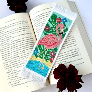 Tropical Reads Cross Stitch Bookmark Kit