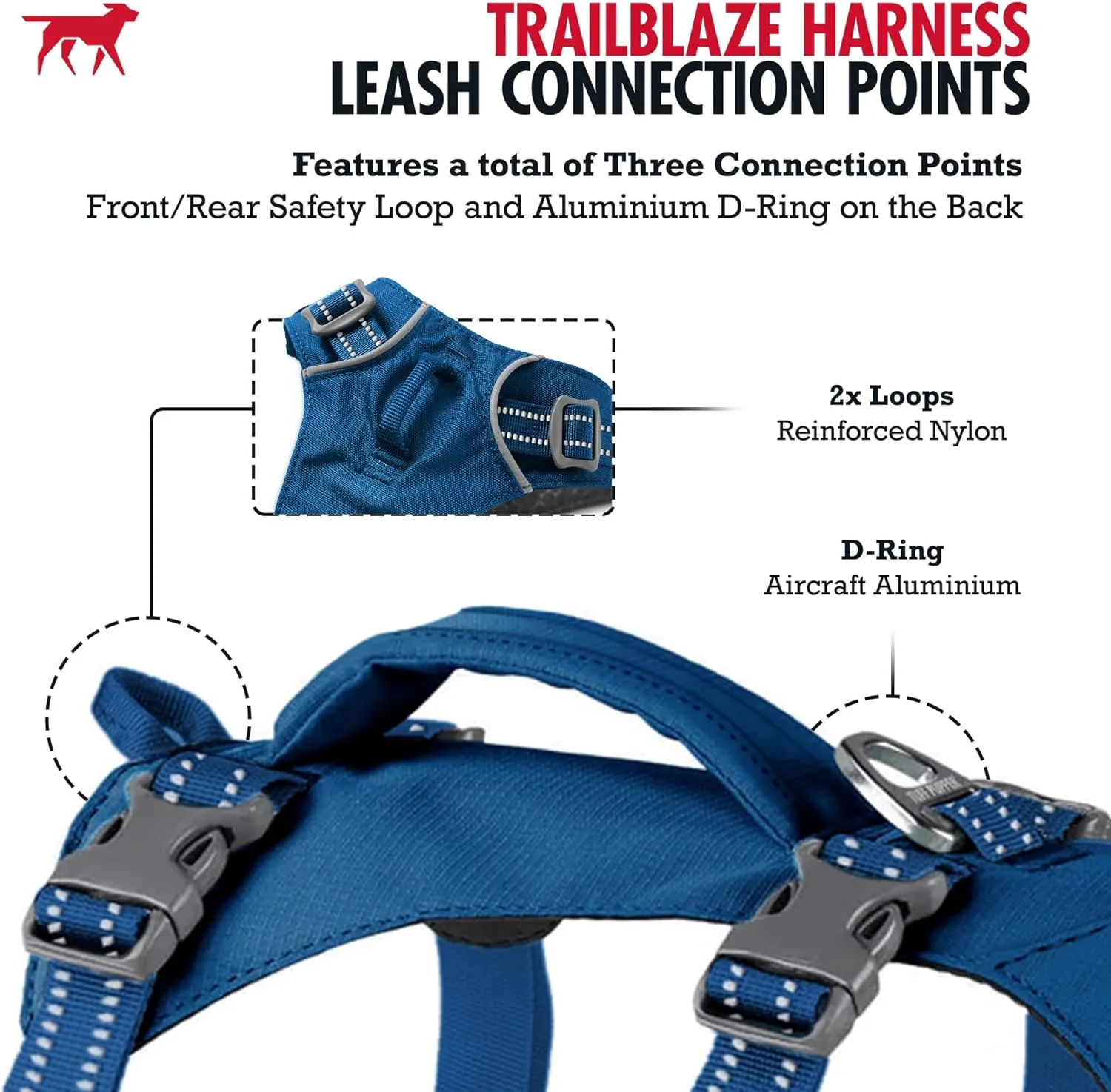 Tuff Pupper Escape Proof Dog Harness for Extra Small Dogs | No Pull Lightweight Adjustable Harness | No Escape Multifunctional Outdoor Pet Gear | Strong Durable Breathable | Secure Comfortable Fit