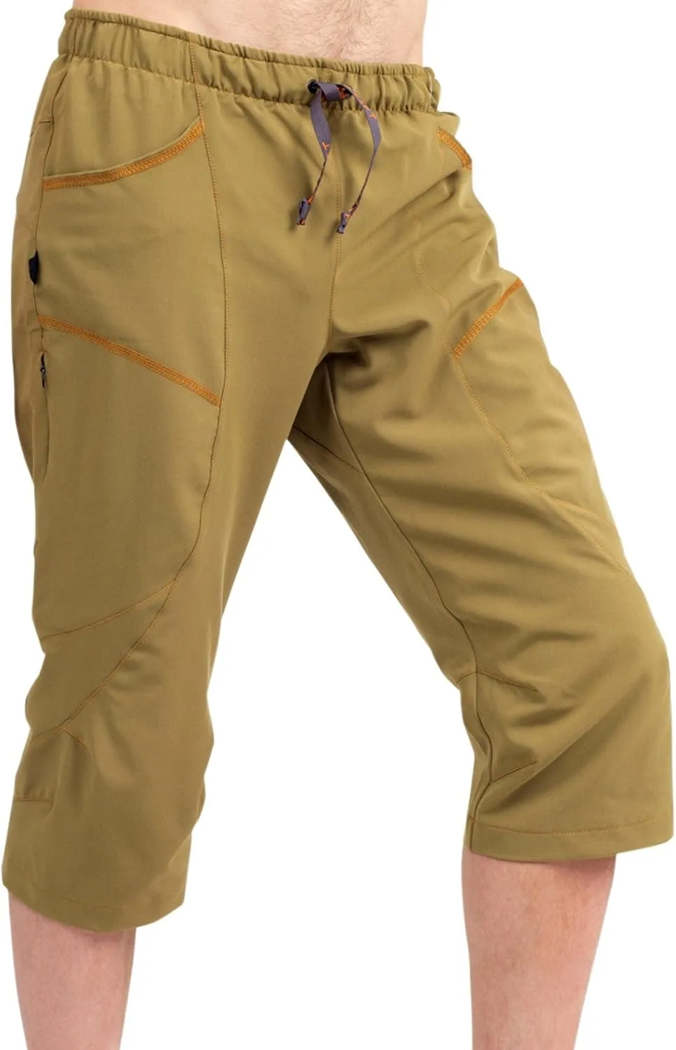 Ucraft "Xlite Rock Climbing Bouldering and Yoga Knickers ¾ Men's and Women's Capri Pants. Lightweight, Stretchy, Breathable