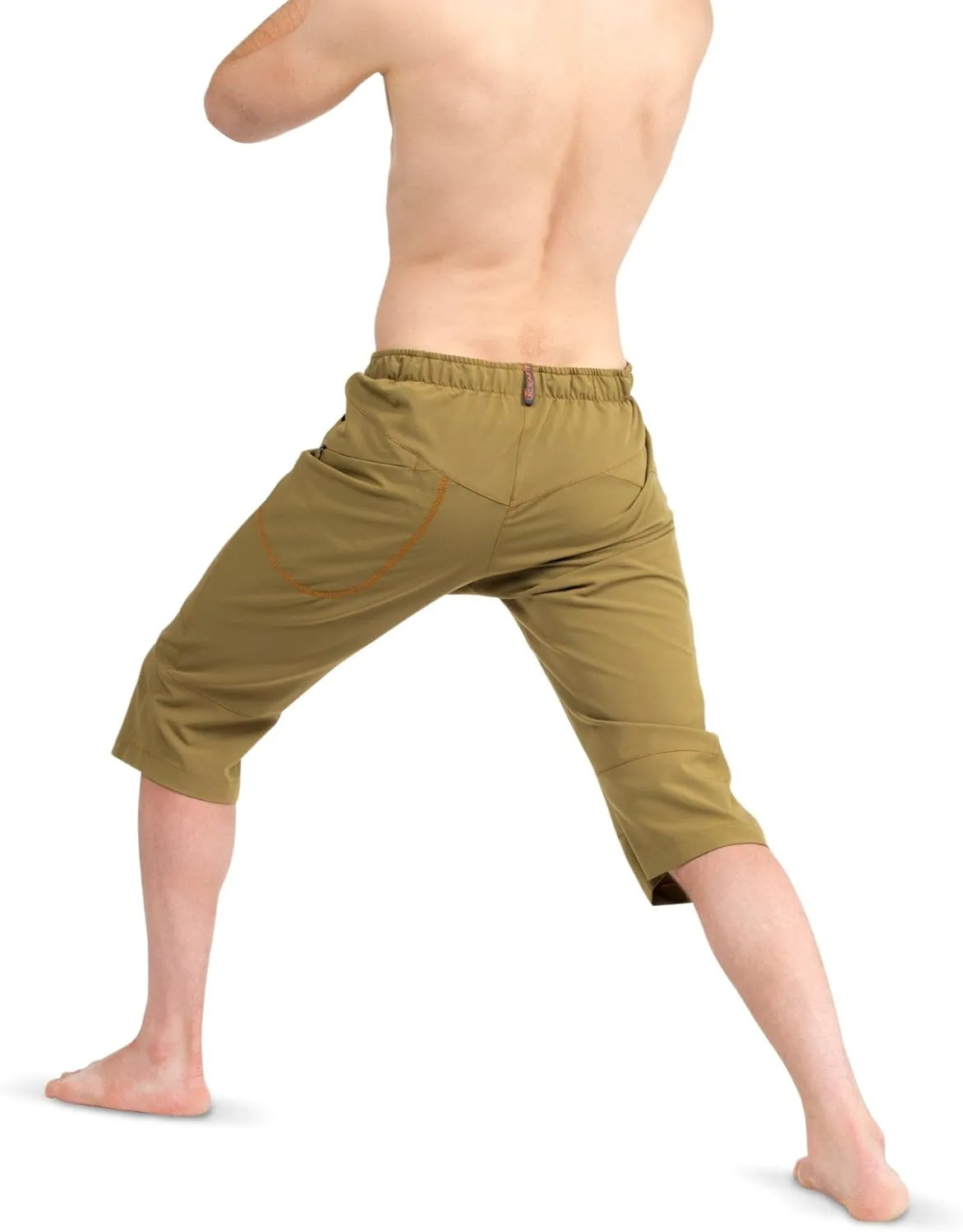 Ucraft "Xlite Rock Climbing Bouldering and Yoga Knickers ¾ Men's and Women's Capri Pants. Lightweight, Stretchy, Breathable