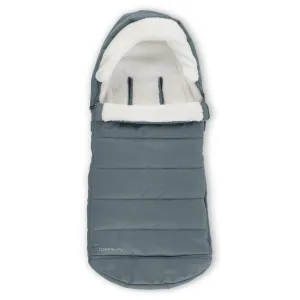UPPAbaby CozyGanoosh Footmuff - Easily Attaches to UPPAbaby Strollers   RumbleSeat - Ultra-Plush, Weather-Proof - Winter Stroller Cover - Callum (Stone Blue)