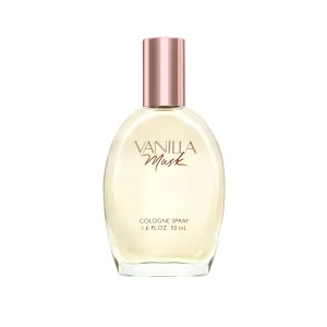 Vanilla Musk Cologne Spray, Vegan Formula, Perfume, Warm and Cozy Natural Vanilla, 1.6 oz