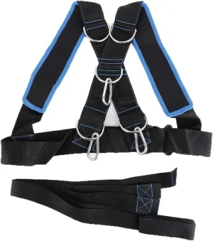 VBESTLIFE Adjustable Training Pull Belt, Speed Strength Training Sled Shoulder Harness Band Belt Sports Equipment