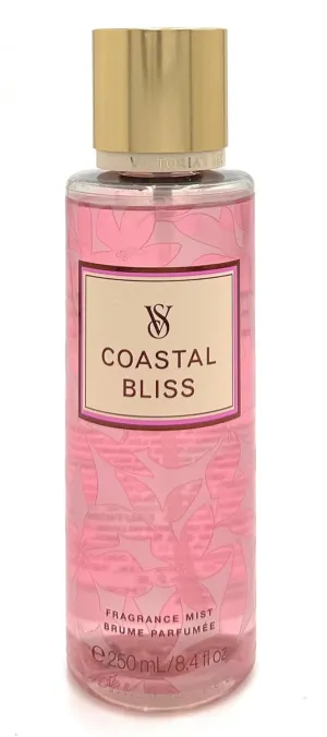 Victoria's Secret Women's Fragrance Mist Coastal Bliss 8.4 Fl Oz