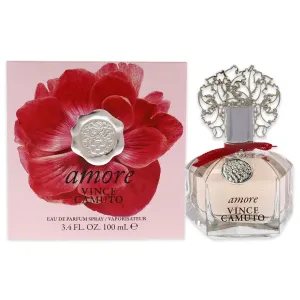 Vince Camuto Amore Eau de Parfum Spray Perfume for Women, Floriental Fruity Scent, Notes of Sparkling Clementine Ice, Bergamot, & Sandalwood, Long Lasting, Sensual Fragrance