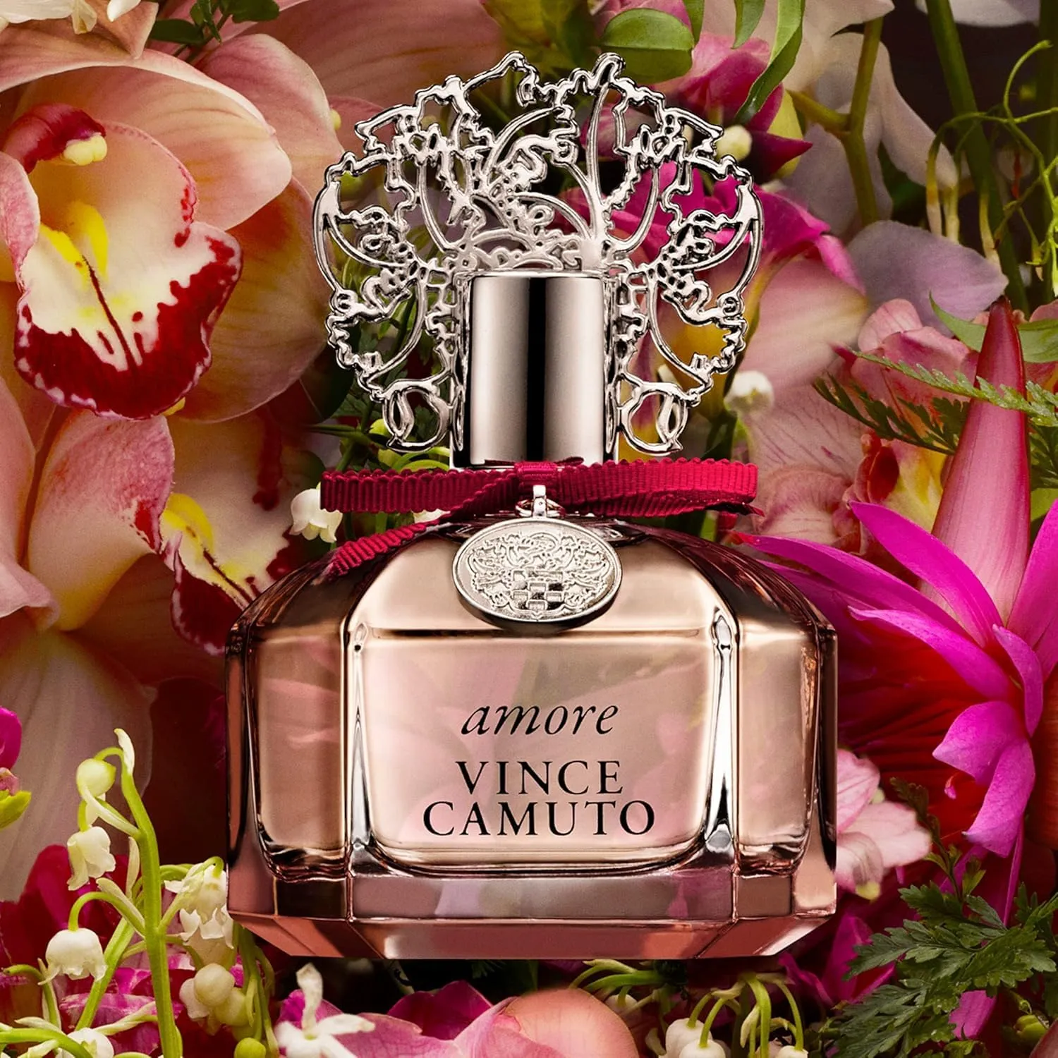 Vince Camuto Amore Eau de Parfum Spray Perfume for Women, Floriental Fruity Scent, Notes of Sparkling Clementine Ice, Bergamot, & Sandalwood, Long Lasting, Sensual Fragrance