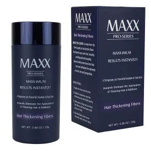 Volumizing Hair Fibers with real Keratin for Thinning Hair/Hair Loss – Dermatologist Tested and Certified Hypoallergenic - 60 days   supply - Multiple Colors Available (Gray)
