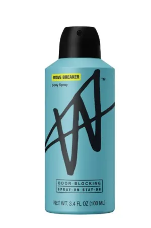 W By Jake Paul Body Spray - Odor Blocking - Long Lasting - 3.4 fl oz
