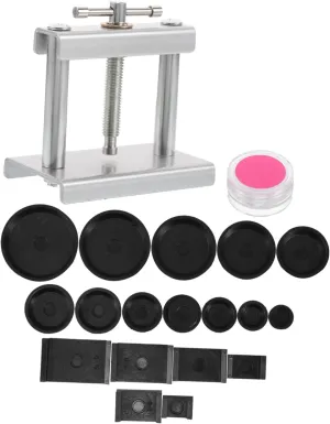 Watch Battery Changing Tool Kit Watch Back Opener Adjustment Tools Kit Clamp Holder