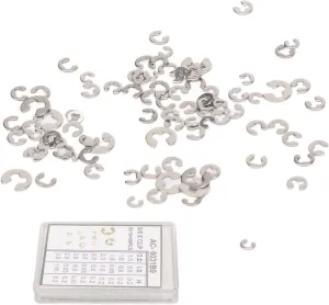 Watch Washer Assorted Kit, Alloy Material, Different Sizes E Assortment Set, Watch Repair Accessory, to Use and Install, Replacement for