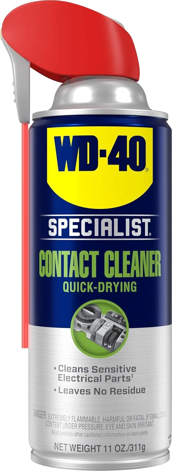 WD-40 Specialist Corrosion Inhibitor, Long-Lasting Anti-Rust Spray, 6.5 OZ & Specialist Contact Cleaner Spray, 11 oz.