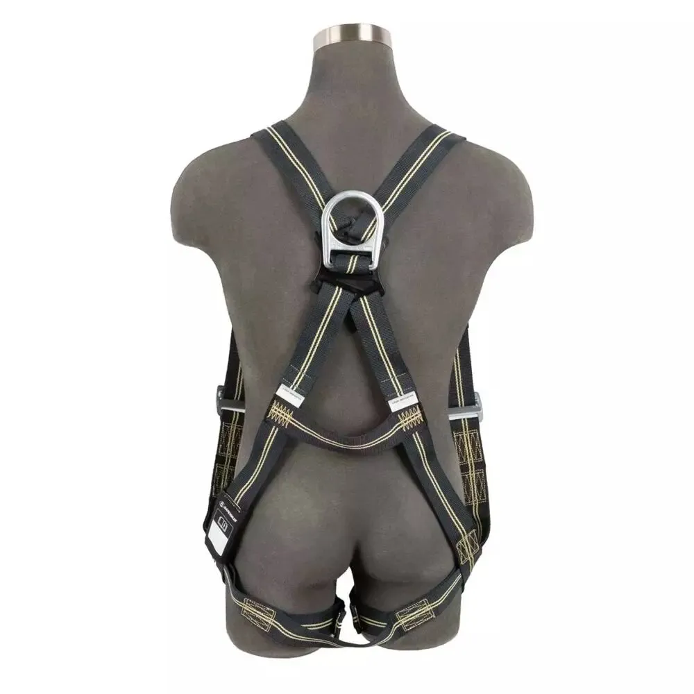 Welding Full Body Harness: Dorsal D-ring, Aramid Web, Mating Buckle Chest & Legs