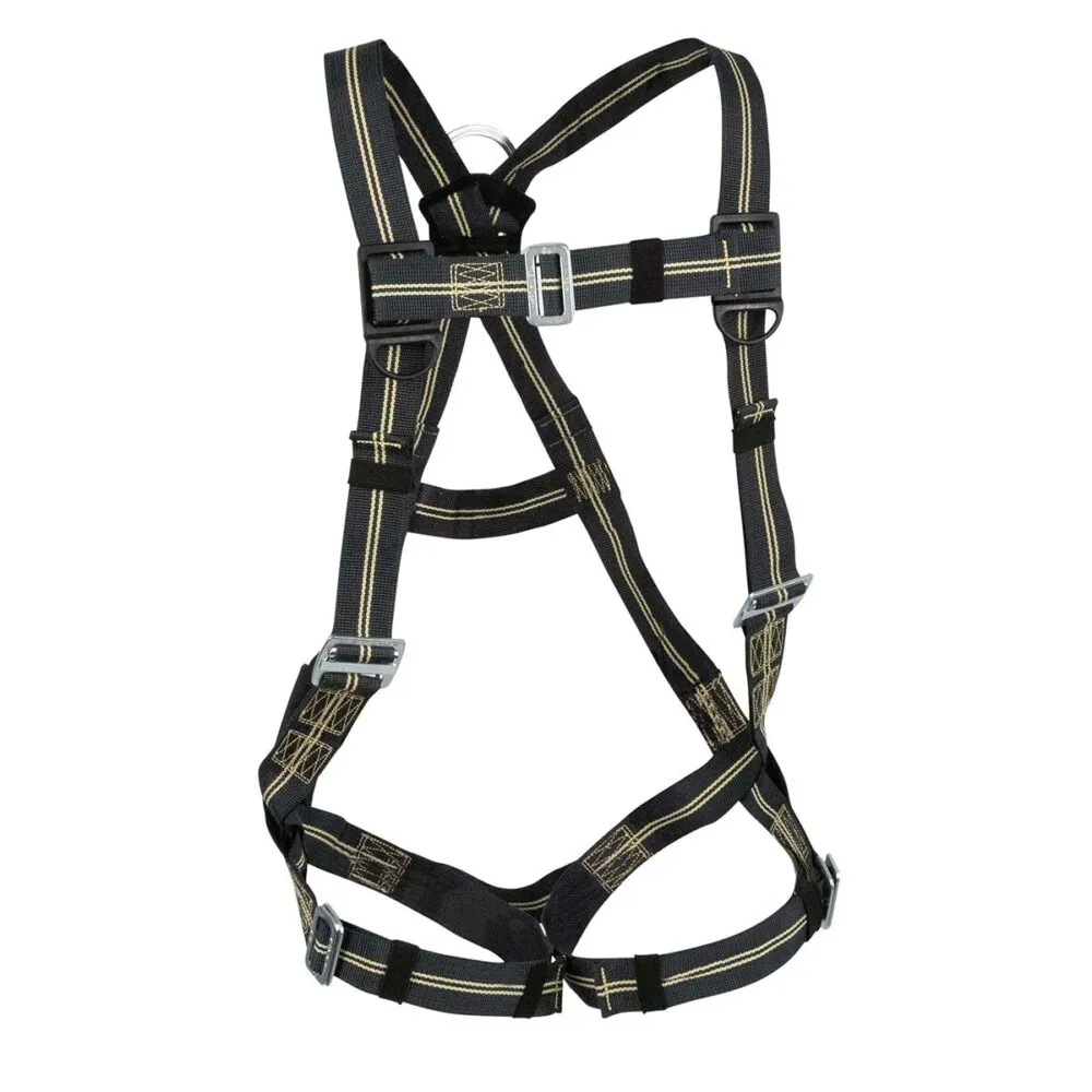 Welding Full Body Harness: Dorsal D-ring, Aramid Web, Mating Buckle Chest & Legs