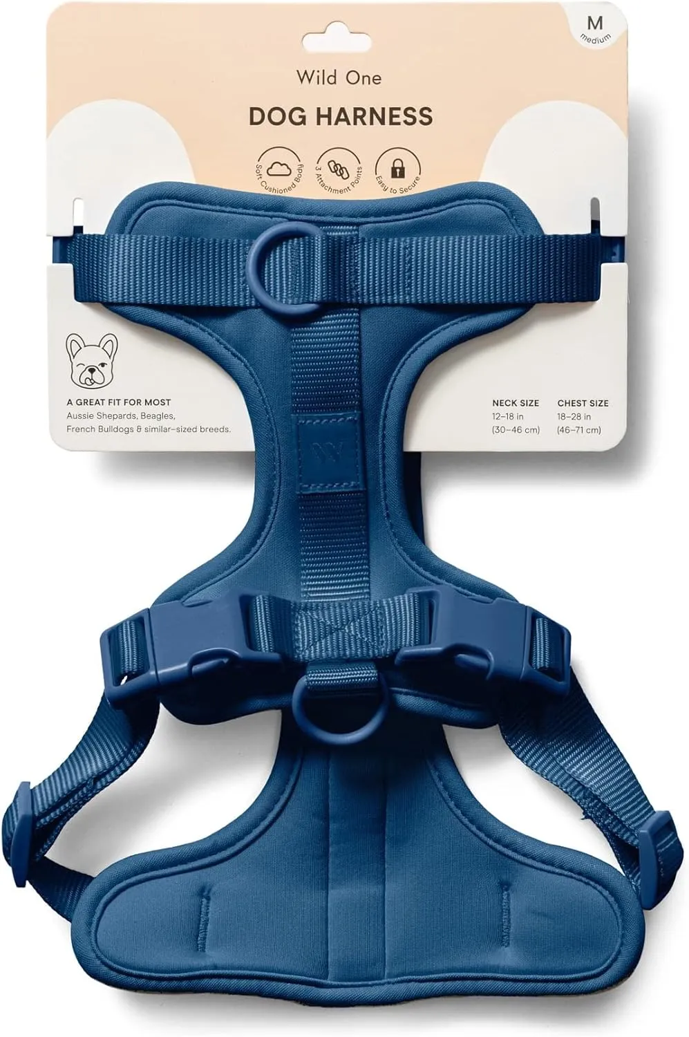 Wild One Harness 2.0 - Medium - Blue