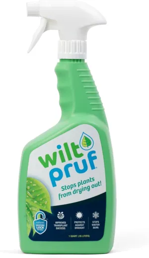 Wilt-Pruf® Organic Plant Protector | Winter Plant Spray | No Burlap or Wrapping Required | Ready-to-Use Trigger Sprayer, (32 oz)