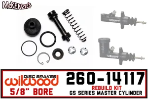 Wilwood 260-14117 | 5/8" GS Series M/C Rebuild Kit