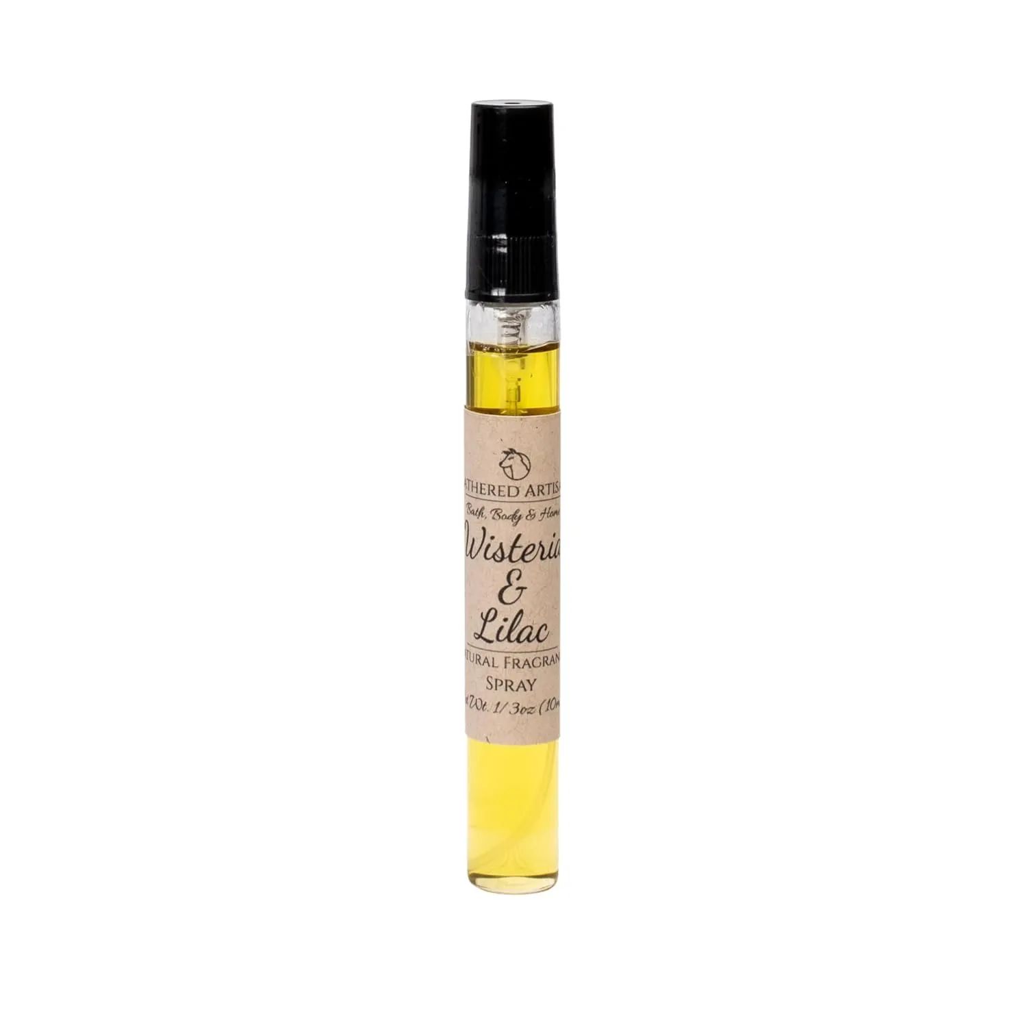 Wisteria & Lilac - Natural Fragrance Oil Perfume with Essential Oils by Lathered Artisan - Alcohol-Free Plant Based Oil Perfume, Nourishing, and Uniquely Handcrafted (Wisteria & Lilac - Spray)