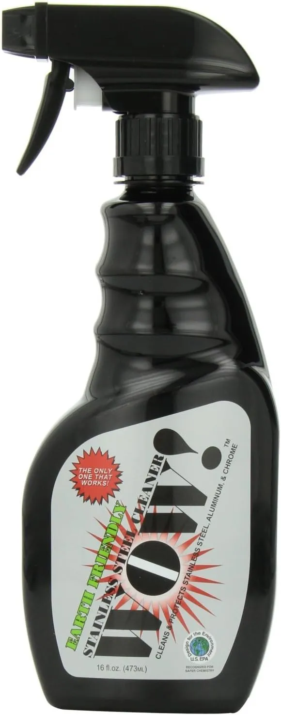Wow! Stainless Steel Cleaner & Protectant, 16 Fl Oz (Pack of 6)