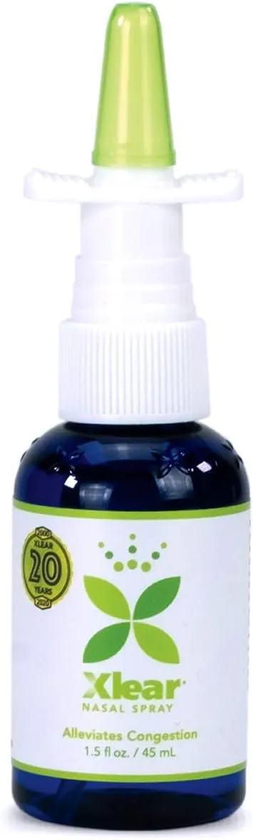 Xlear Natural Nasal Spray with Xylitol, 1.5 fl oz (Pack of 2)
