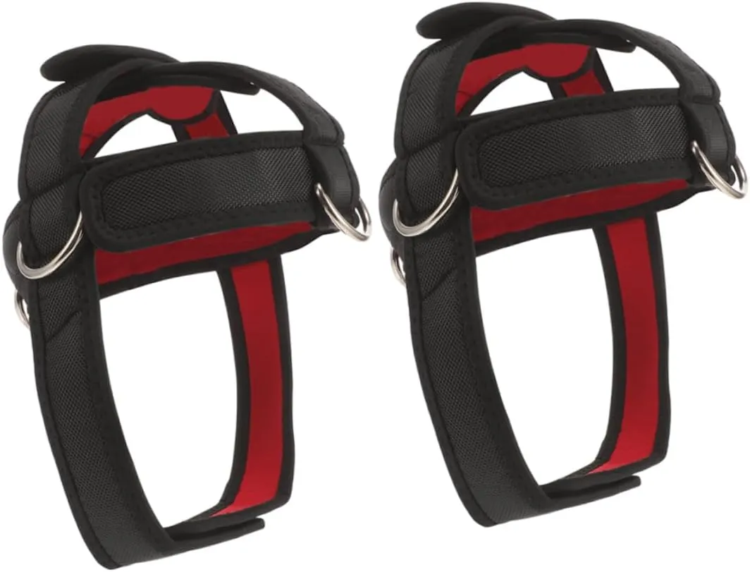 YARNOW Adjustable Padded Neck Harness Head and Neck Trainer for Weight Lifting and Muscle Building