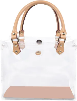 Yhtcwy Clear TPU DIY Tote Bag Handbag Making Kit, Handmade Handbag Tool Set Birthday Holiday Bag Making Kit for Women (A)