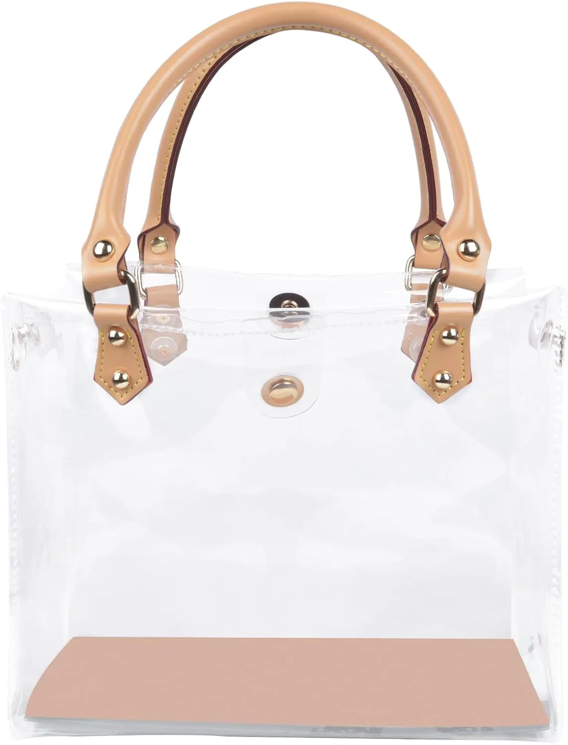 Yhtcwy Clear TPU DIY Tote Bag Handbag Making Kit, Handmade Handbag Tool Set Birthday Holiday Bag Making Kit for Women (A)
