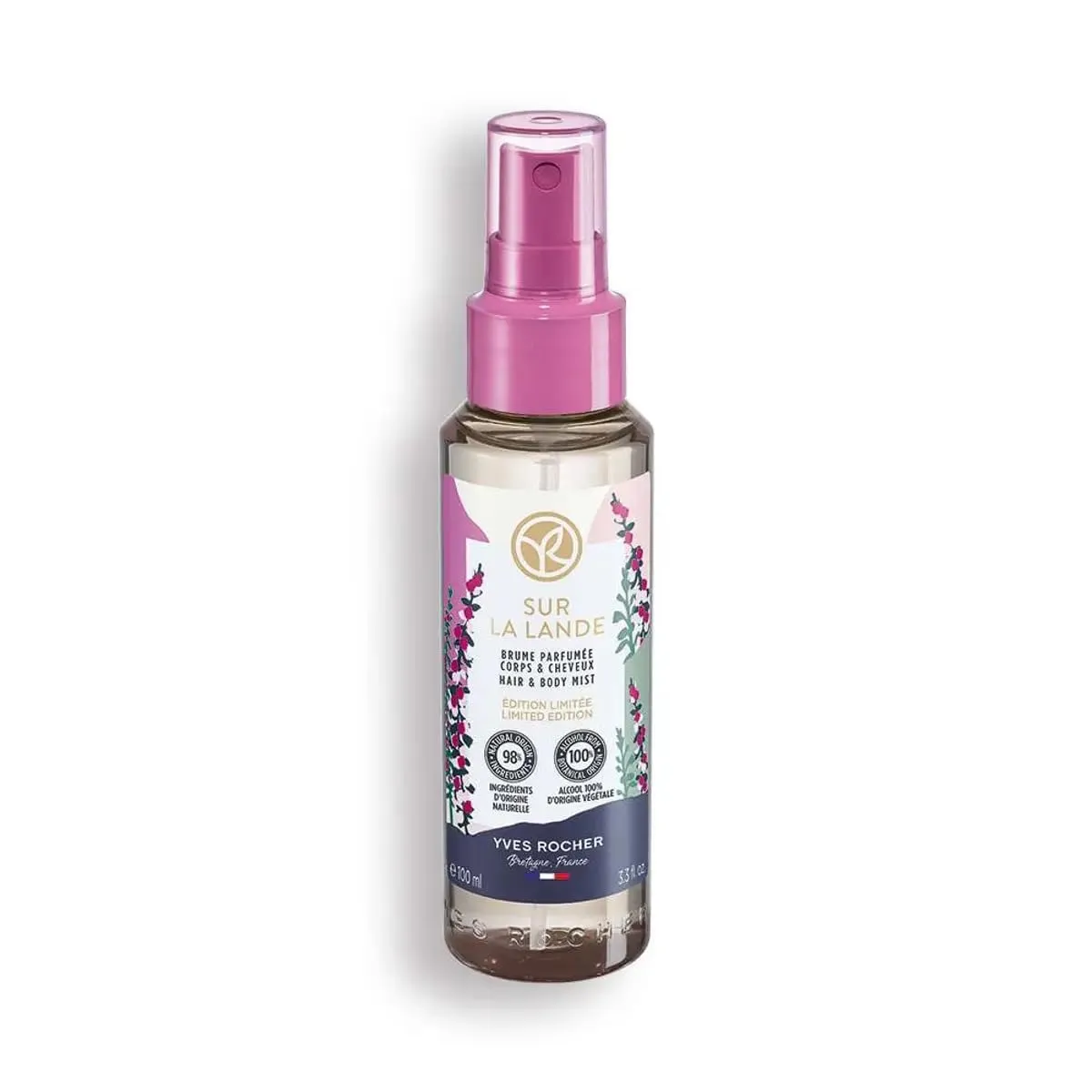 Yves Rocher Sur La Lande Parfumed Spray for Women 100 ml./ 3.3 fl.oz.