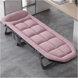 ZTGL A, Camping cot Folding Outdoor, Camping Travel Cot, Folding Cot for Adults, Portable Folding Camping Cot, Portable Folding Lounge Chair Sleeping Cots Bed